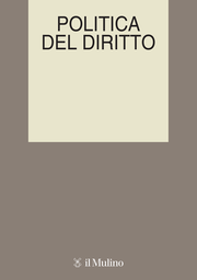 Cover of the journal Politica del diritto - 0032-3063