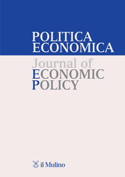 Cover of the journal Politica economica - 1120-9496