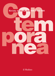 Cover of the issue number 1/2023 of the journal: Contemporanea