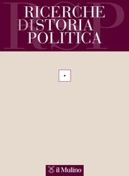 Copertina del fascicolo 1/2024 from journal Ricerche di storia politica