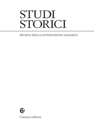 Copertina del fascicolo 1/2024 from journal Studi storici