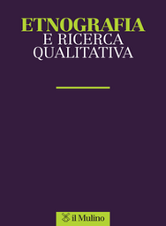 Copertina del fascicolo 3/2024 from journal Etnografia e ricerca qualitativa